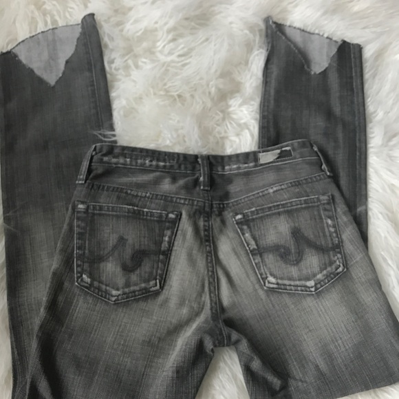 AG Jeans Premiere Skinny Straight Destruction - Picture 4 of 8